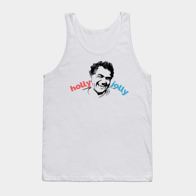 Holly Jolly Person Tank Top by Tees Tree